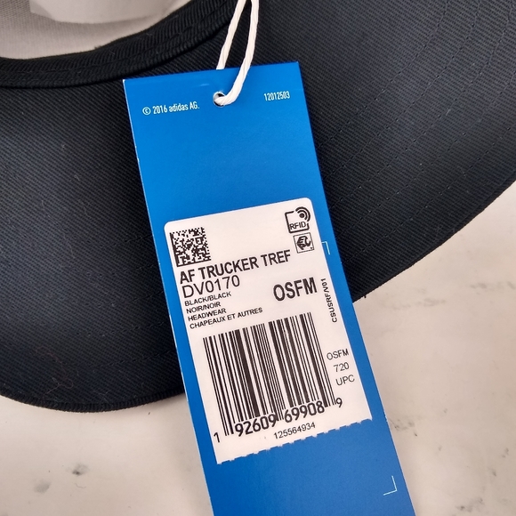 NEW Adidas Originals Aframe Trefoil Trucker Hat - Picture 10 of 10